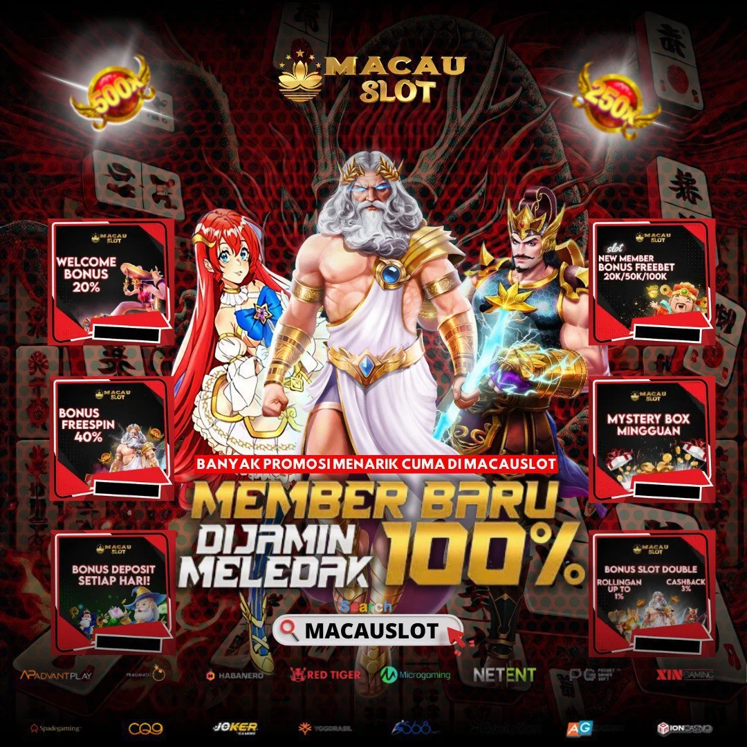 MACAUSLOT : Situs Gacor Resmi dengan Beragam Slot Gacor Maxwin Terbaru 2025
